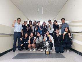 제14회 경기도 교육감배 축제 여고부 축구 우승